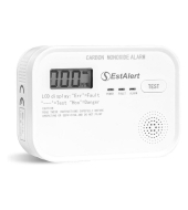 EstAlert Carbon Monoxide Alarm with LCD Screen 10Y